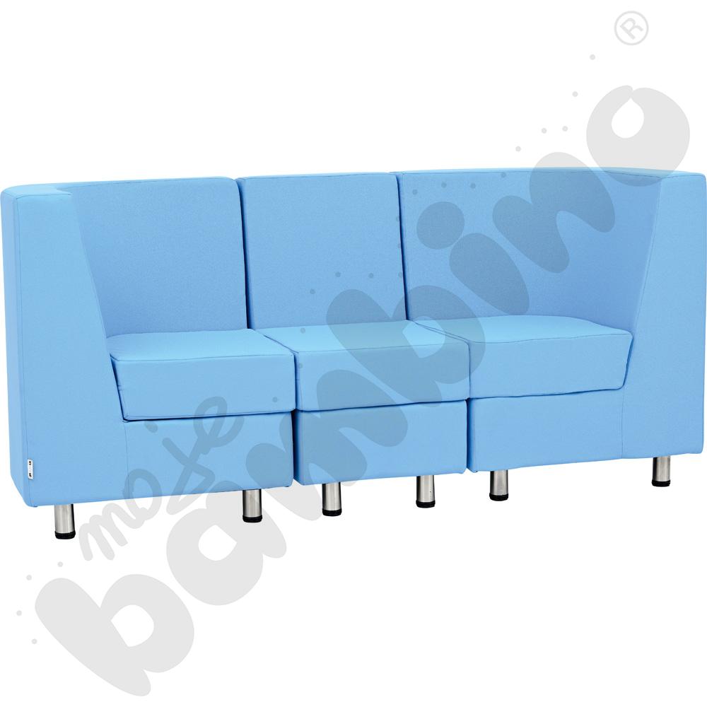 Kanapa Verba 3-osobowa - jasnoniebieska