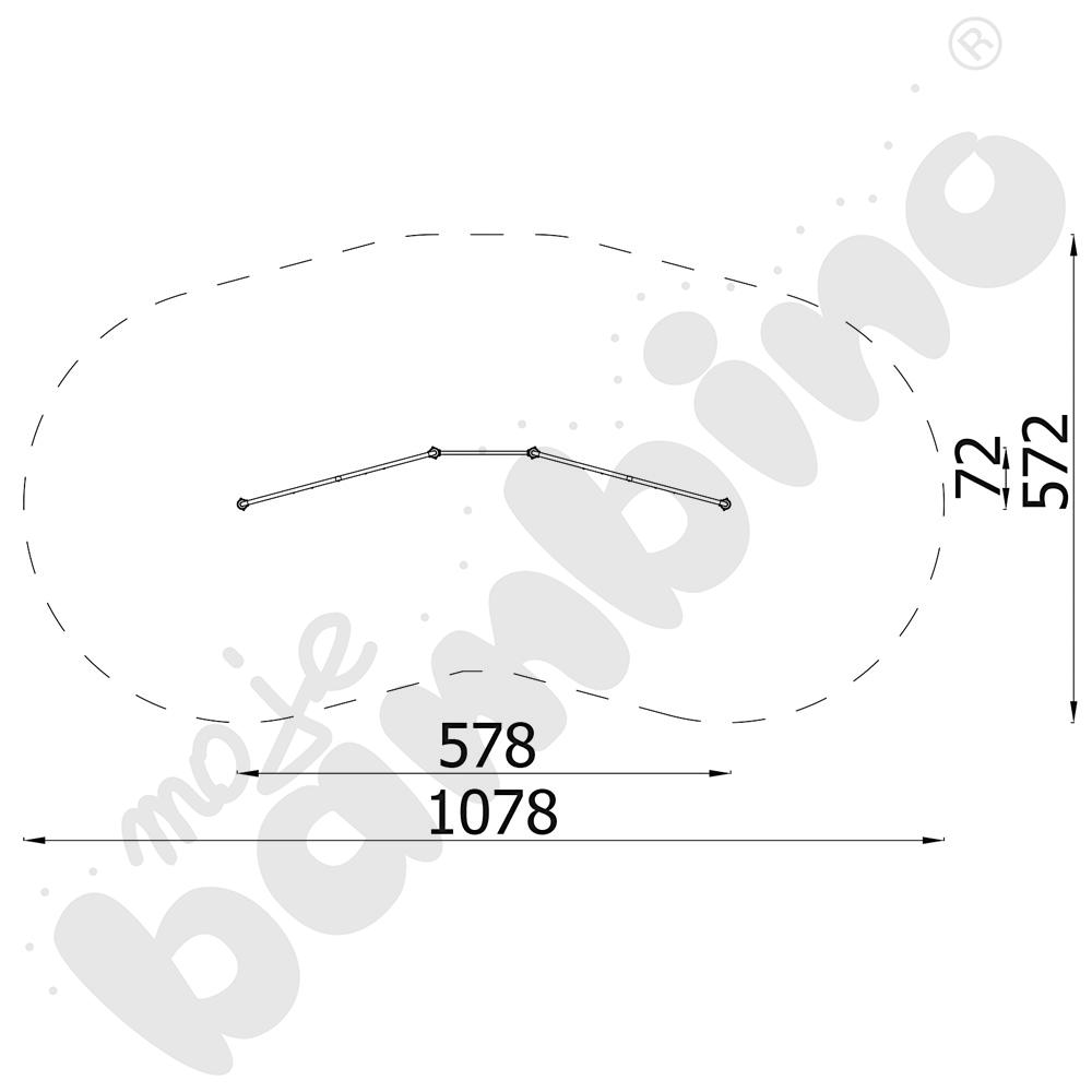 Action4Kids Lime - ścianka wspinaczkowa