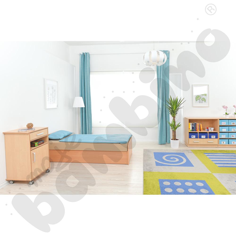 Tapczan 1-osobowy podwyższony