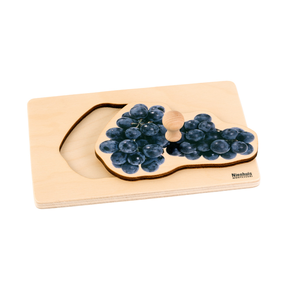 Puzzle pre najmenších - Montessori - hroznové víno