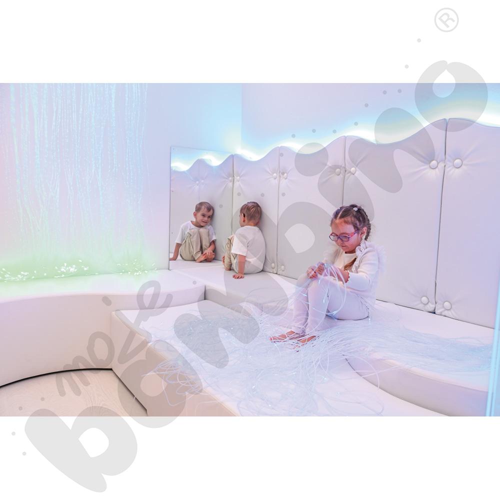 Lustro bezramowe 130 x 60 