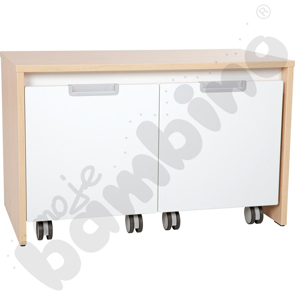 Quadro - ławeczka na dużą skrzynię, klon jasny