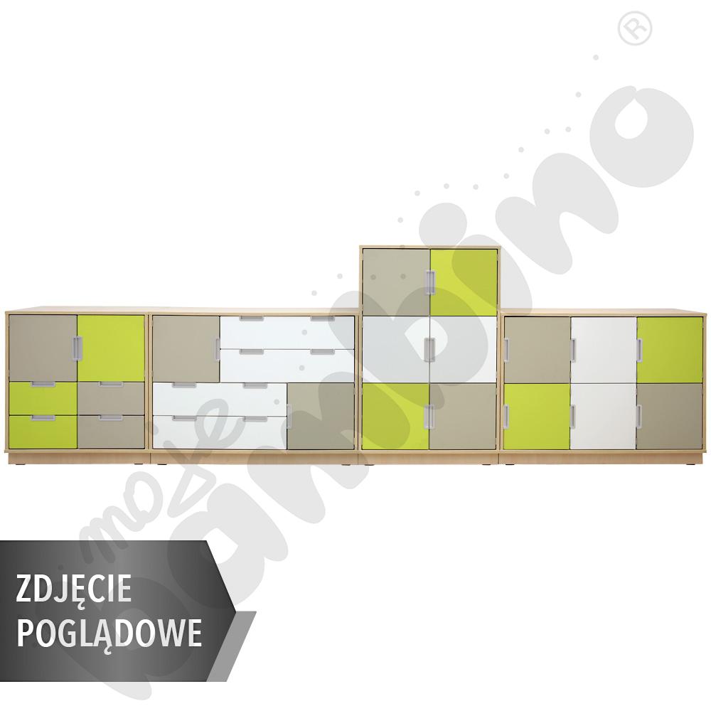 Quadro - zestaw 2, 90 st., biała skrzynia