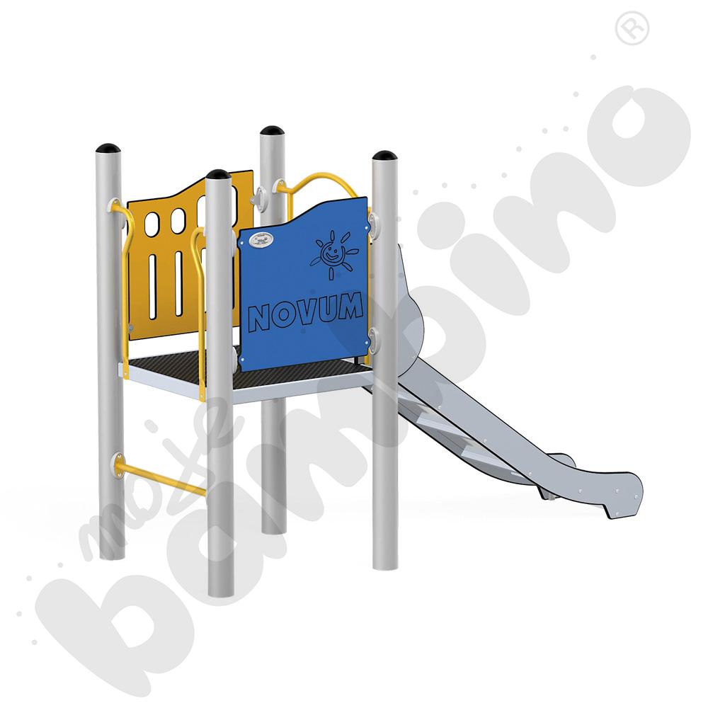 Orbis - platforma 1, metalowe słupy