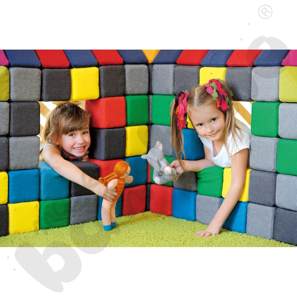 Zestaw klocków JollyHeap - niebiesko-czerwone