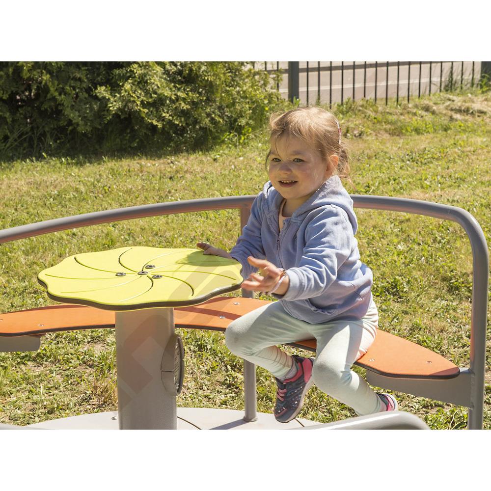 Kotoučový kolotoč Novo se sedákem, prům. 150 cm 