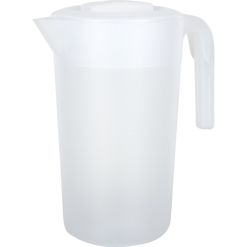 Plastový džbán s vekom, 2 l