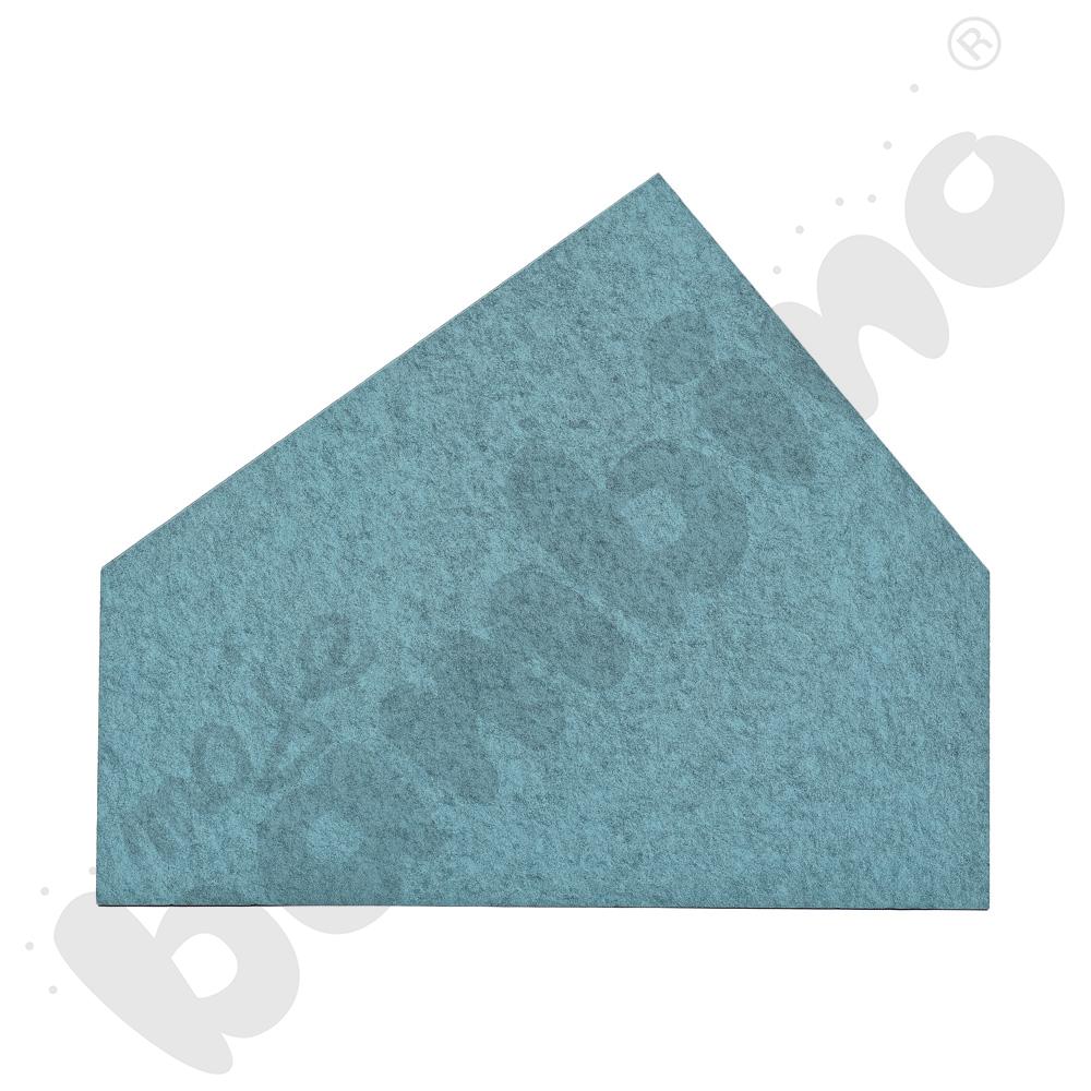 EKO dekor - domek mały - pastelowy turkusowy