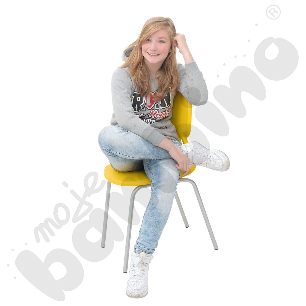 Krzesło Colores rozm. 6 żółte