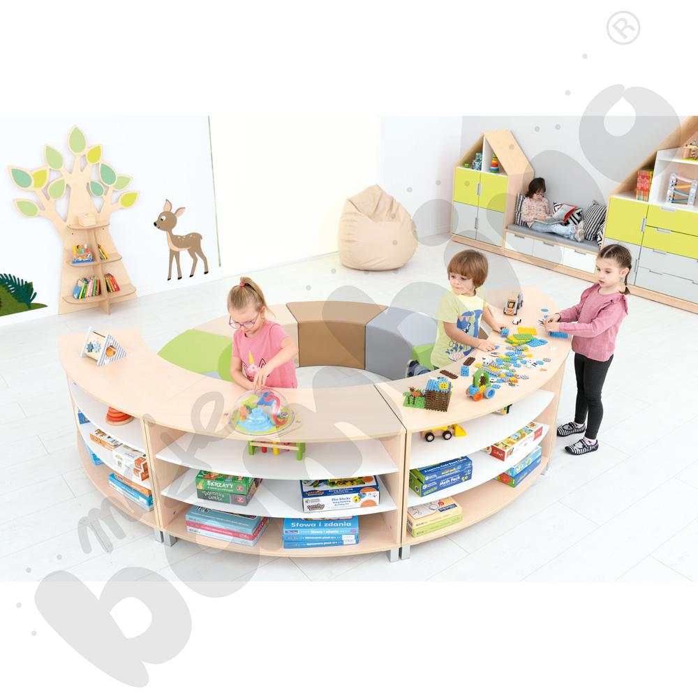 Quadro - zestaw 139, skrzynia klon jasny