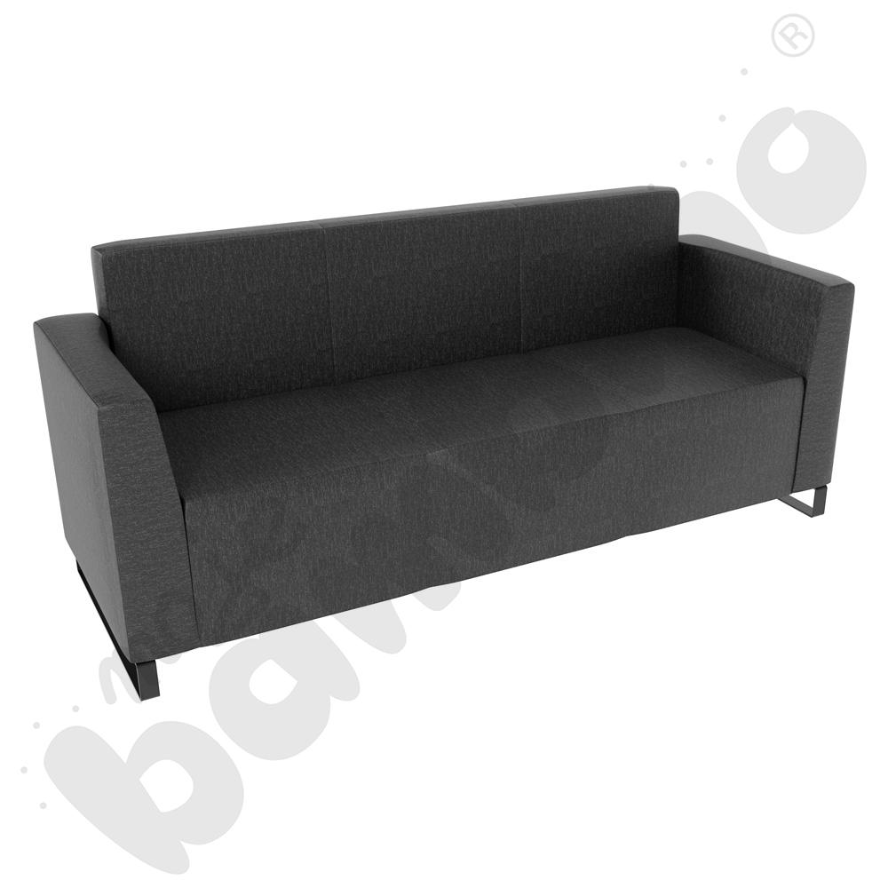 Sofa Universum 3-os. wys. 82 cm, 2 boki niskie, tkanina RO41