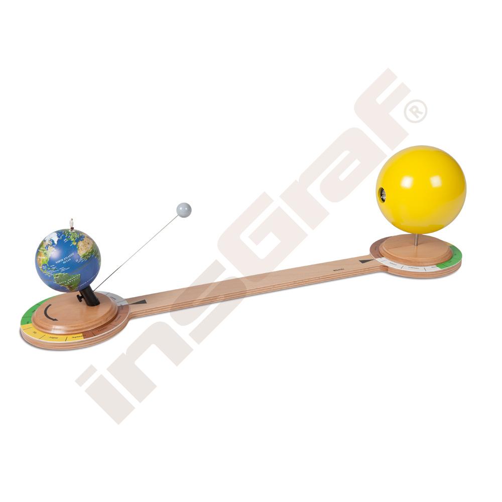 
Montessori Tellurium mit Holzständer
