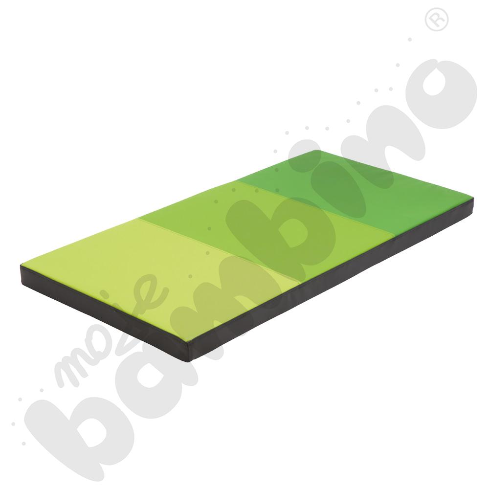 Materac 120 x 60 - odcienie zielonego