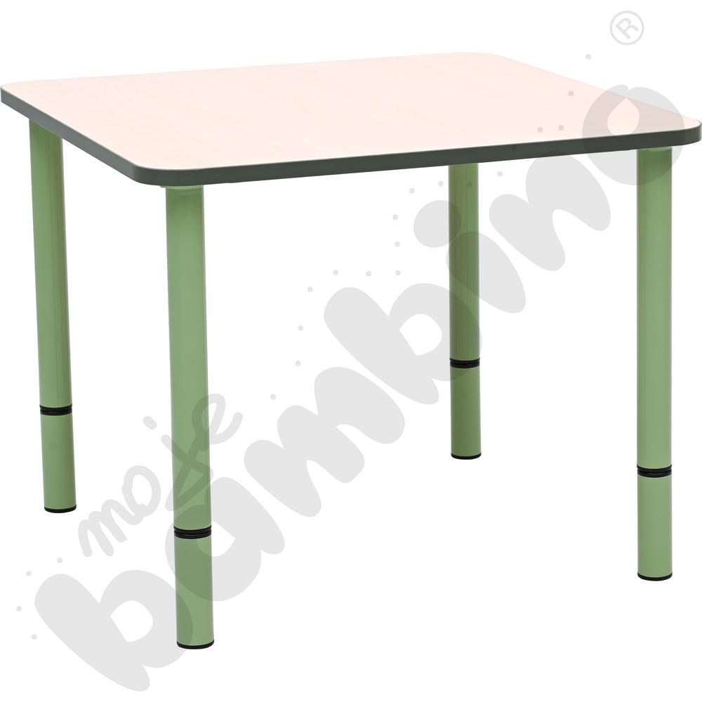 Blat Quadro klon jasny kwadratowy, oliwkowe obrzeże