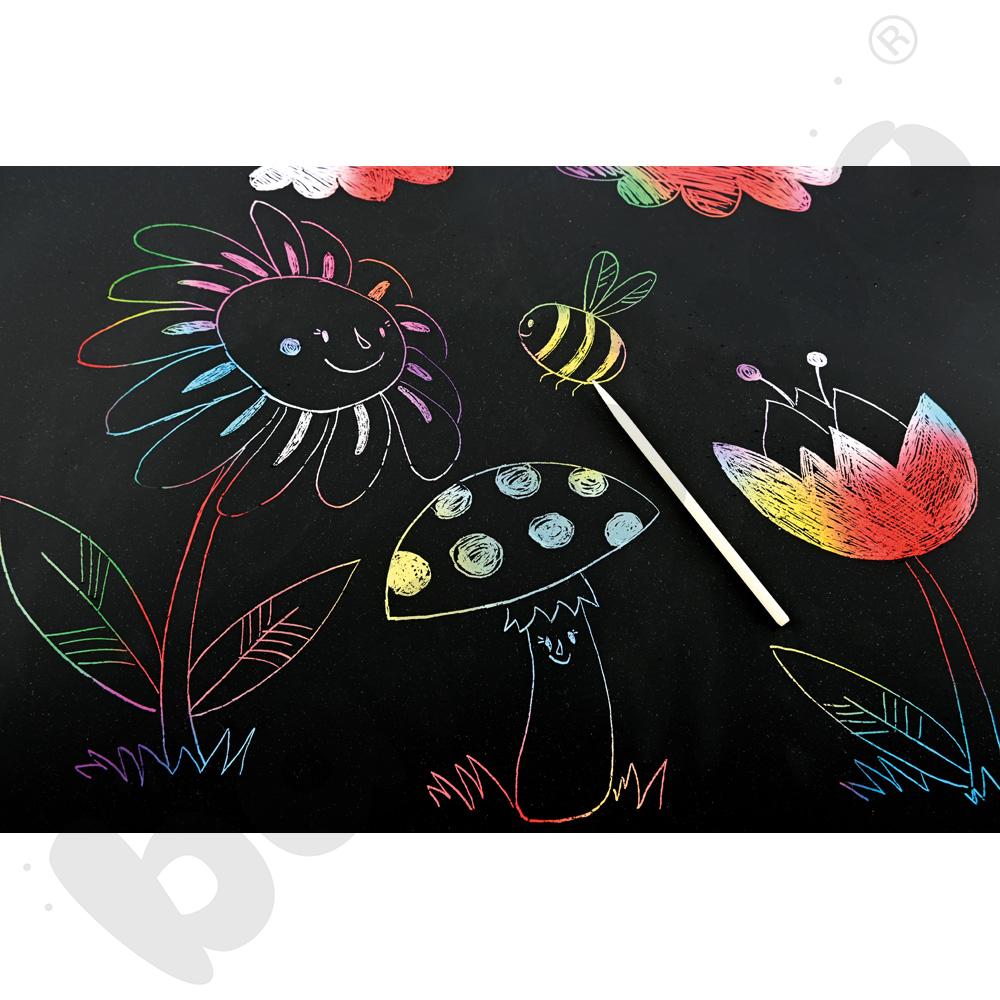 Maxi kartony wydrapywanki, 8 szt.