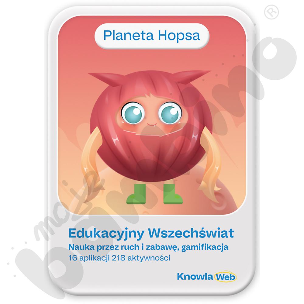 Knowla Web – Planeta Hopsa (nauka przez zabawę)