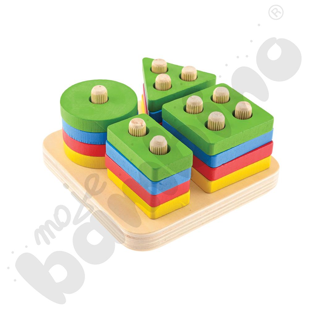 Nakładanka - kolorowe kształty