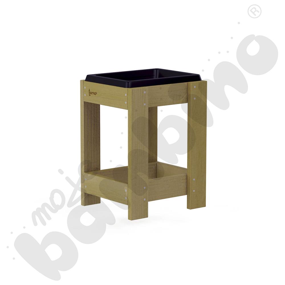 Donica Terra z pojemnikiem, wysoka z kotwami