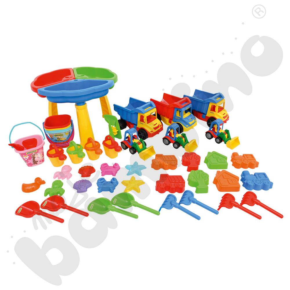 Zestaw do piaskownicy, 45 elem.