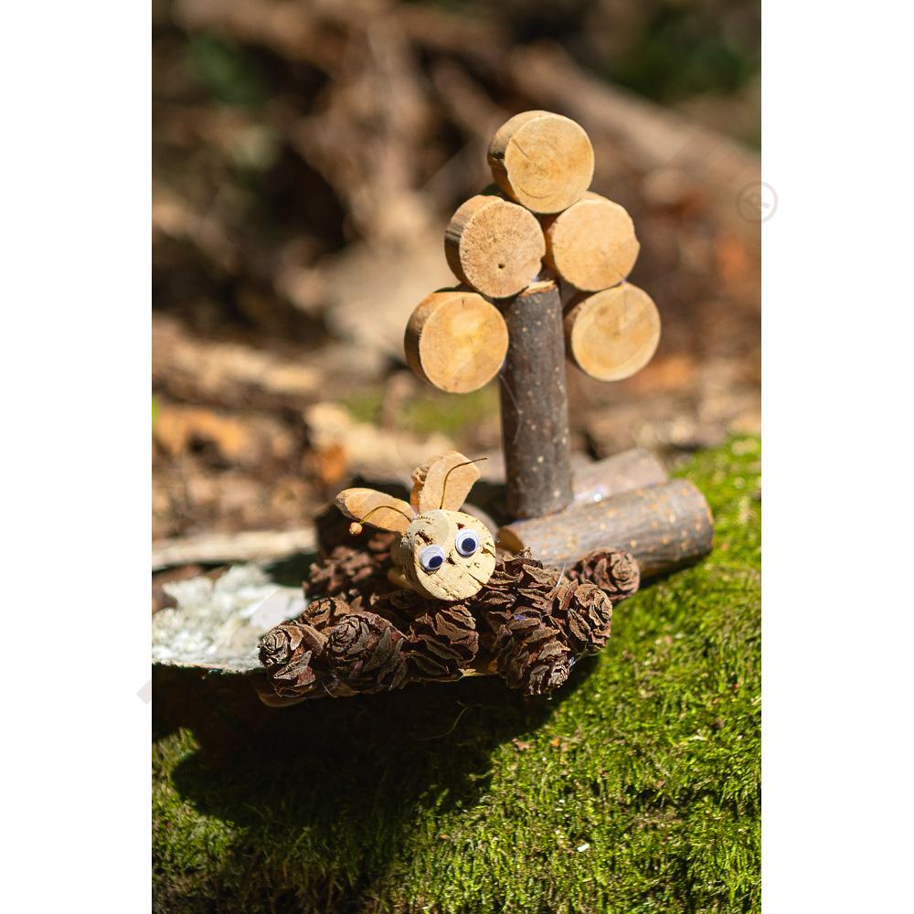 Holzscheiben, 1 kg, Ø 3 cm