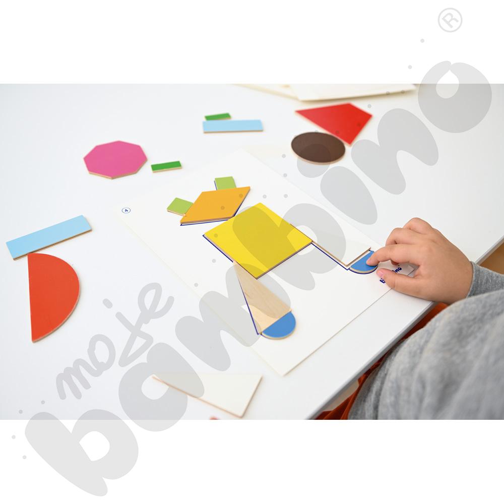 Kształty do układanki geometrycznej