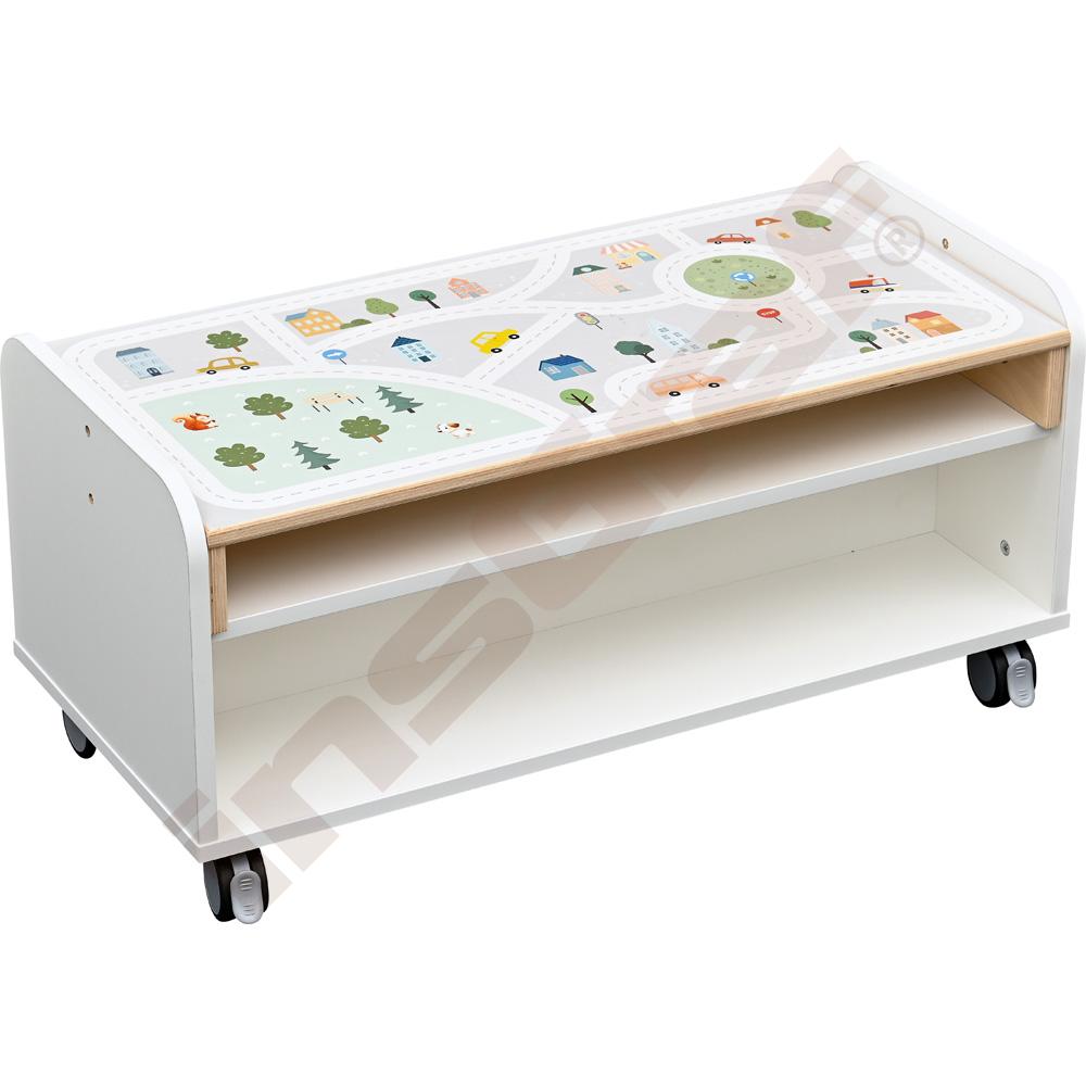 Mobilní koutek Quadro 251 - korpusy bílé