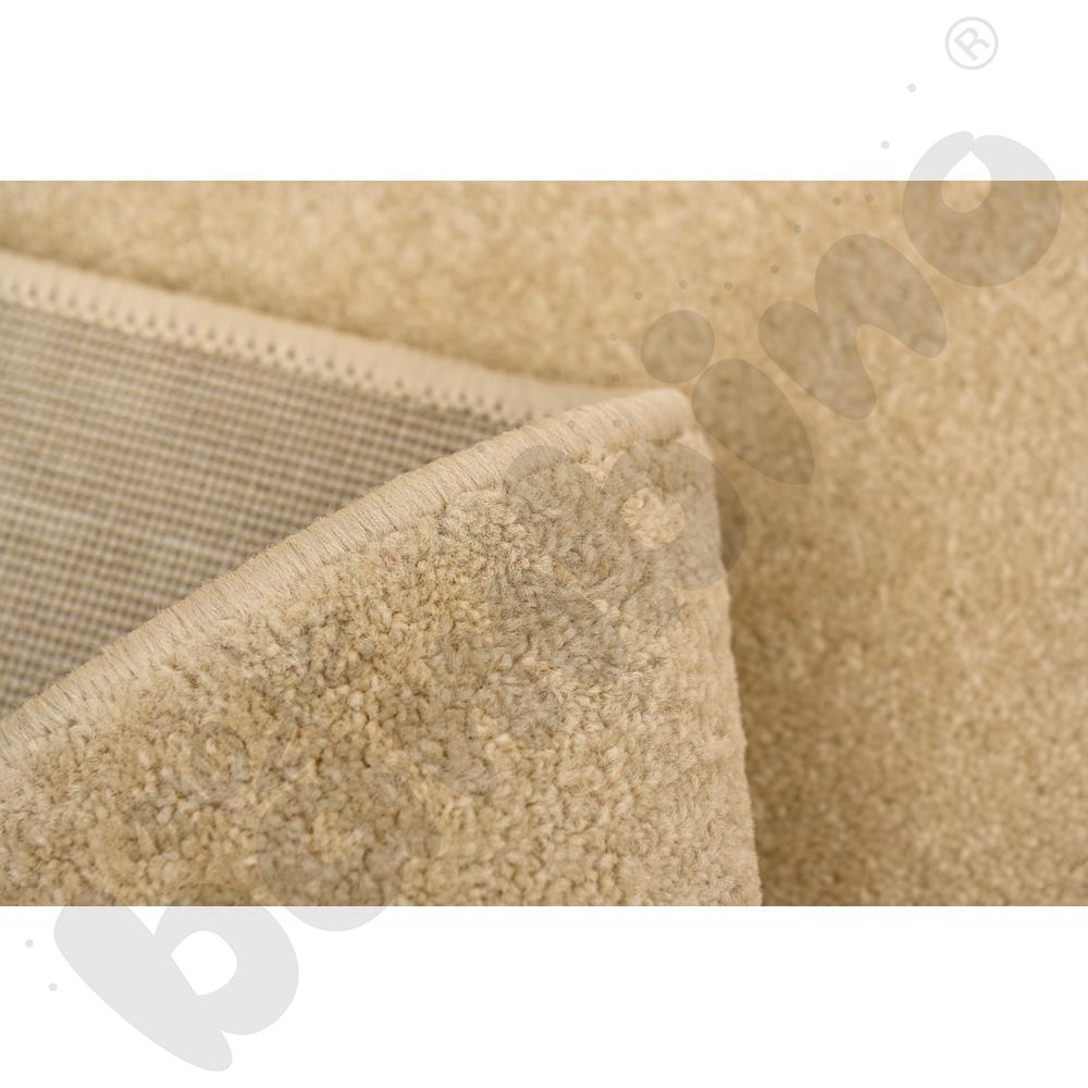 Dywan jednokolorowy - beżowy 4 x 5 m