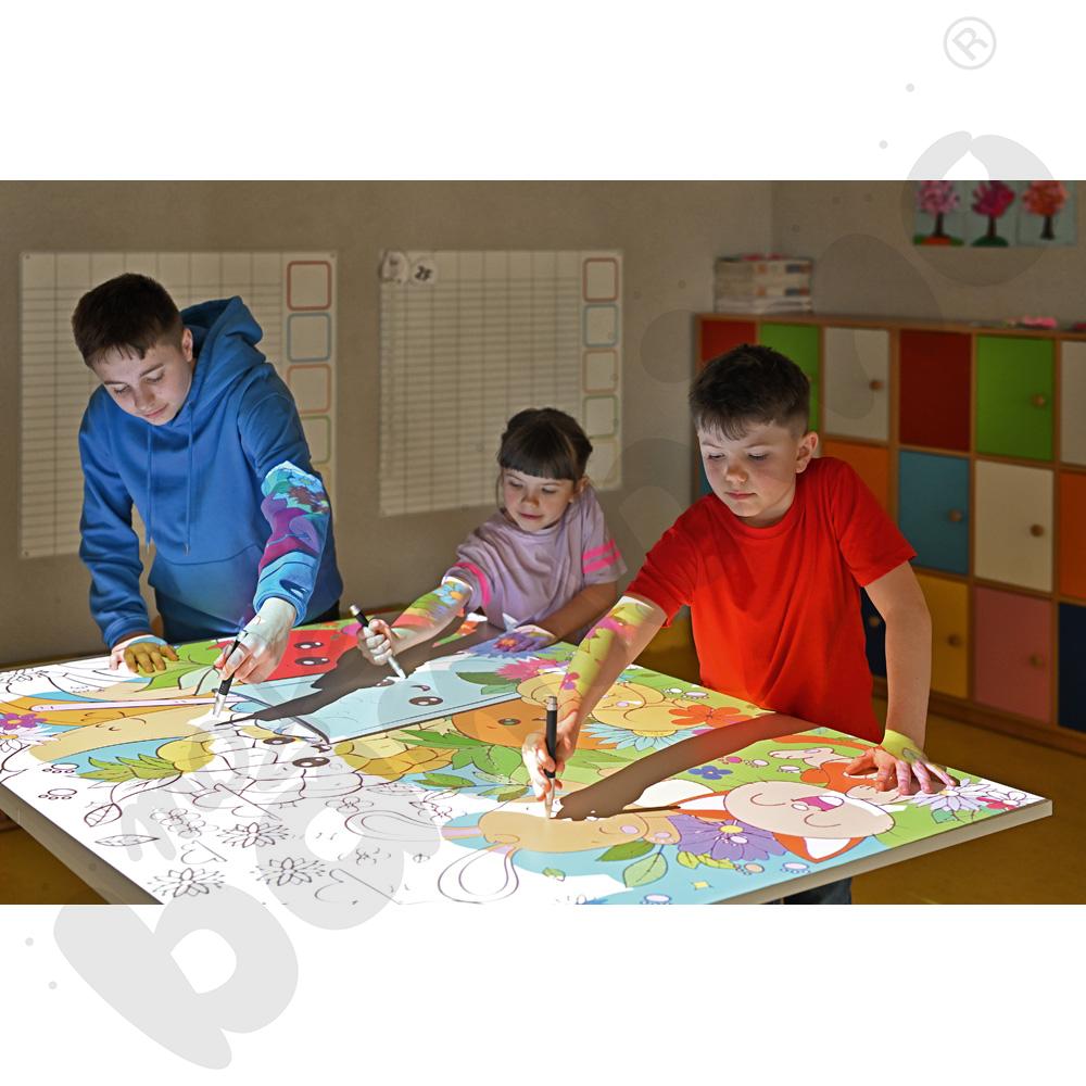 Podłoga Interaktywna FunFloor Mobilny 3 w 1