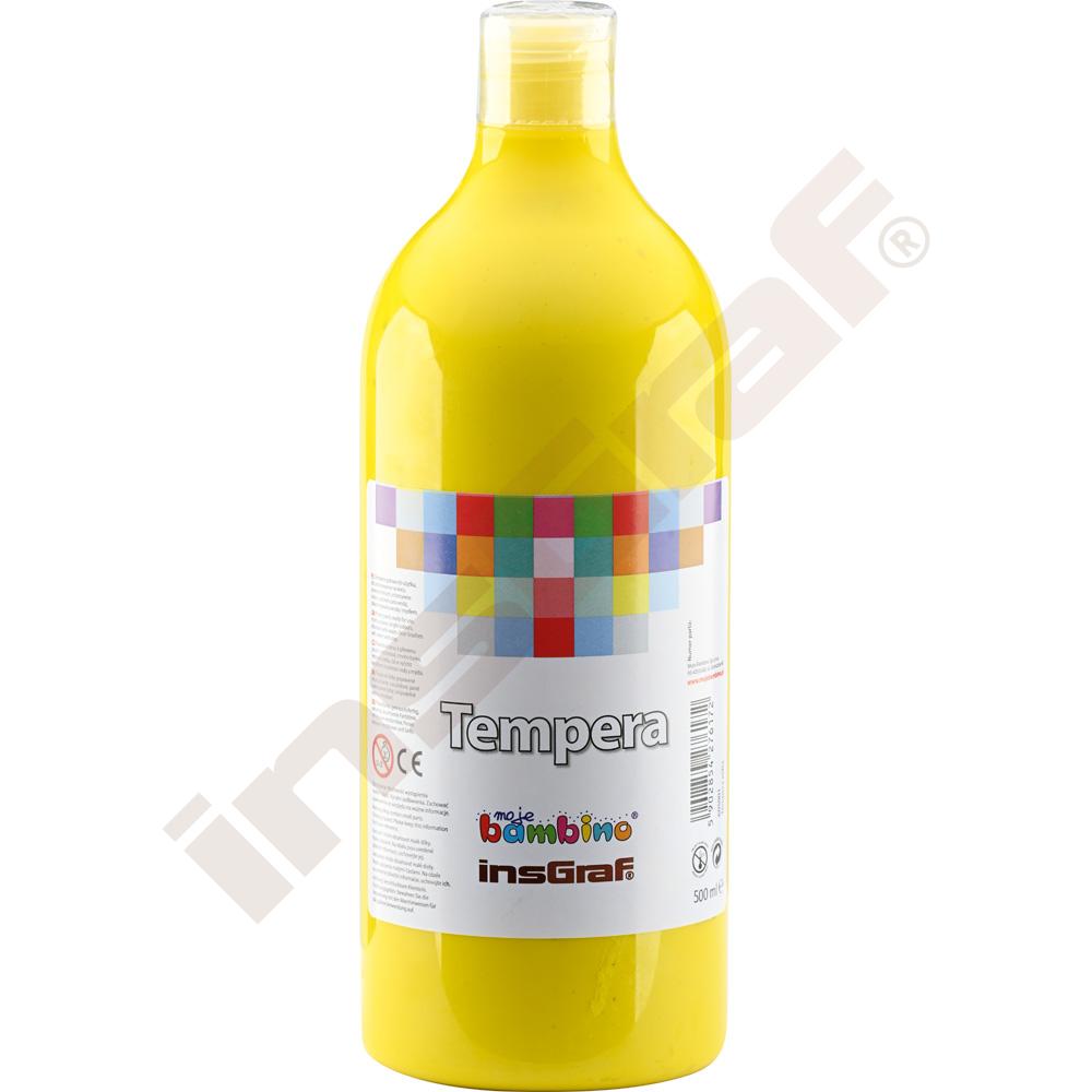 
Temperafarbe, einzeln, 500 ml, gelb
