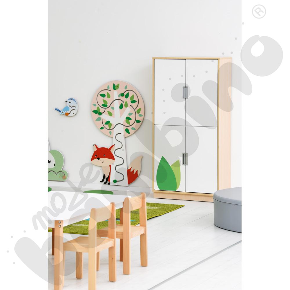 Przesuwanka Drzewo z lisem