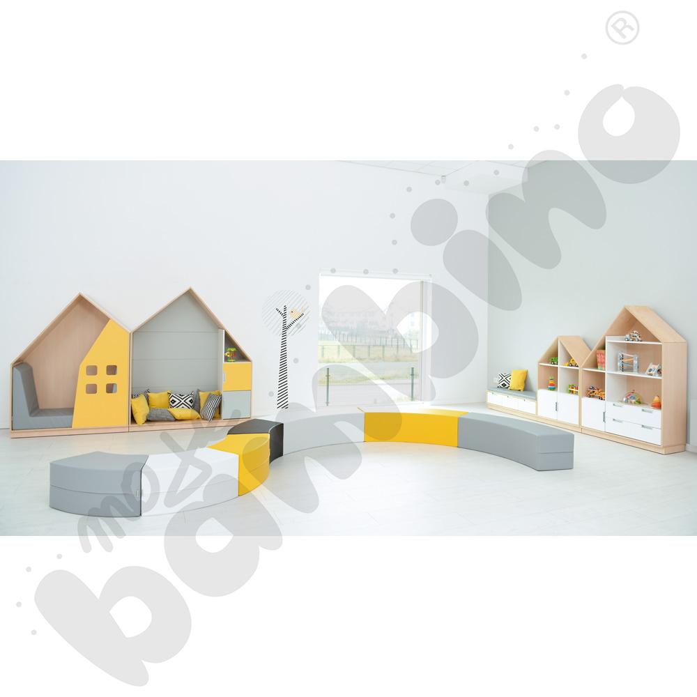 Quadro - zestaw 160, 90 st., skrzynia klon jasny