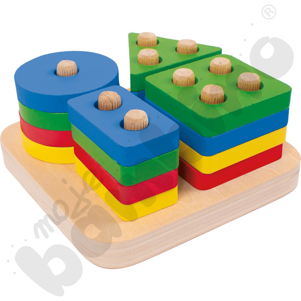 Nakładanka - kolorowe kształty