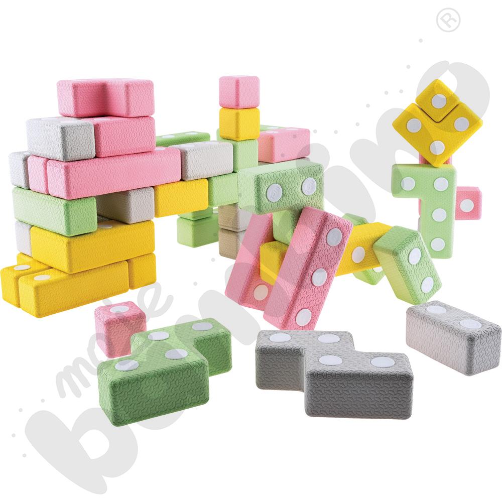 Klocki magnetyczne Tuki mini, 48 elem.