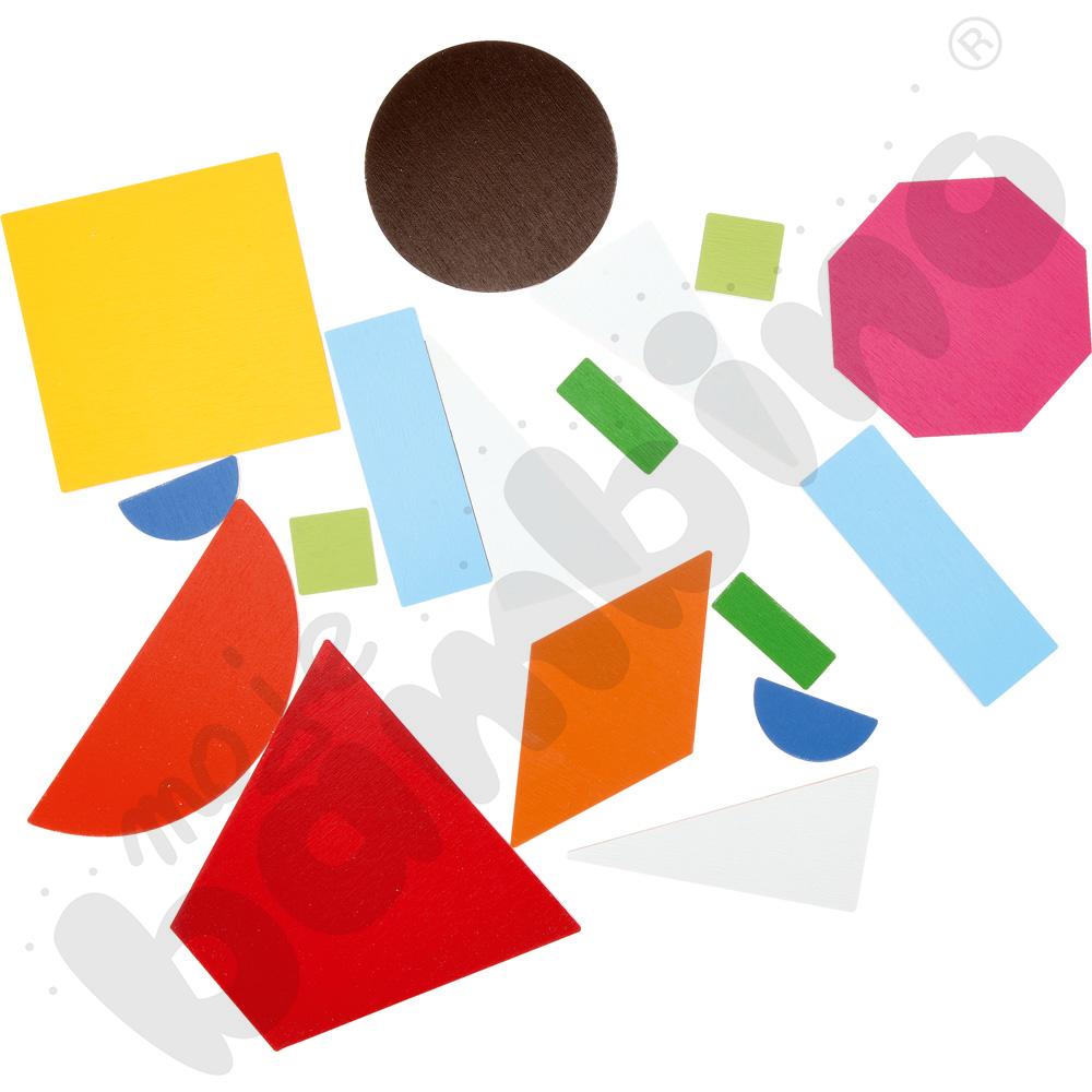 Kształty do układanki geometrycznej
