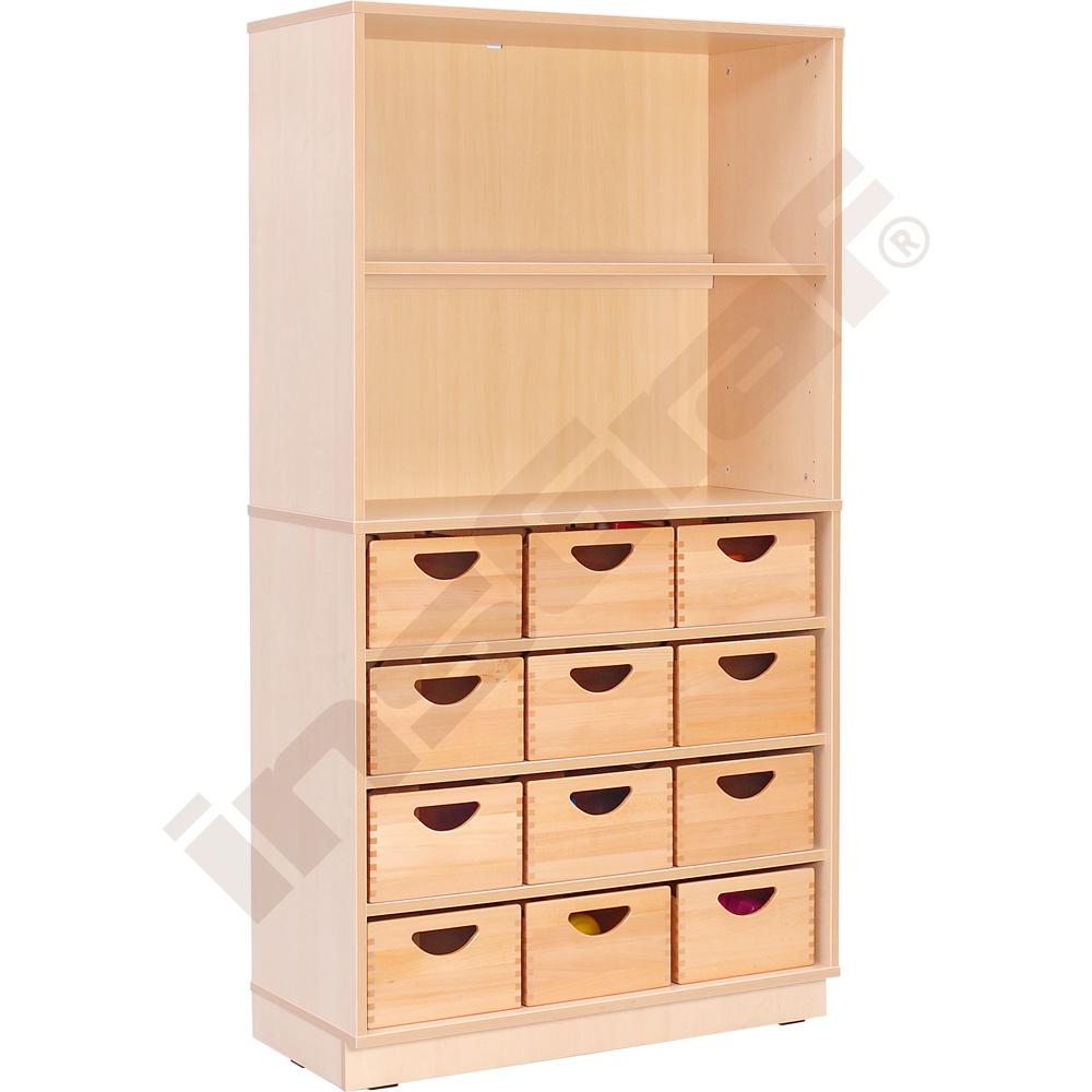 Nadstavec Flexi D s 2 policami TJ, javor