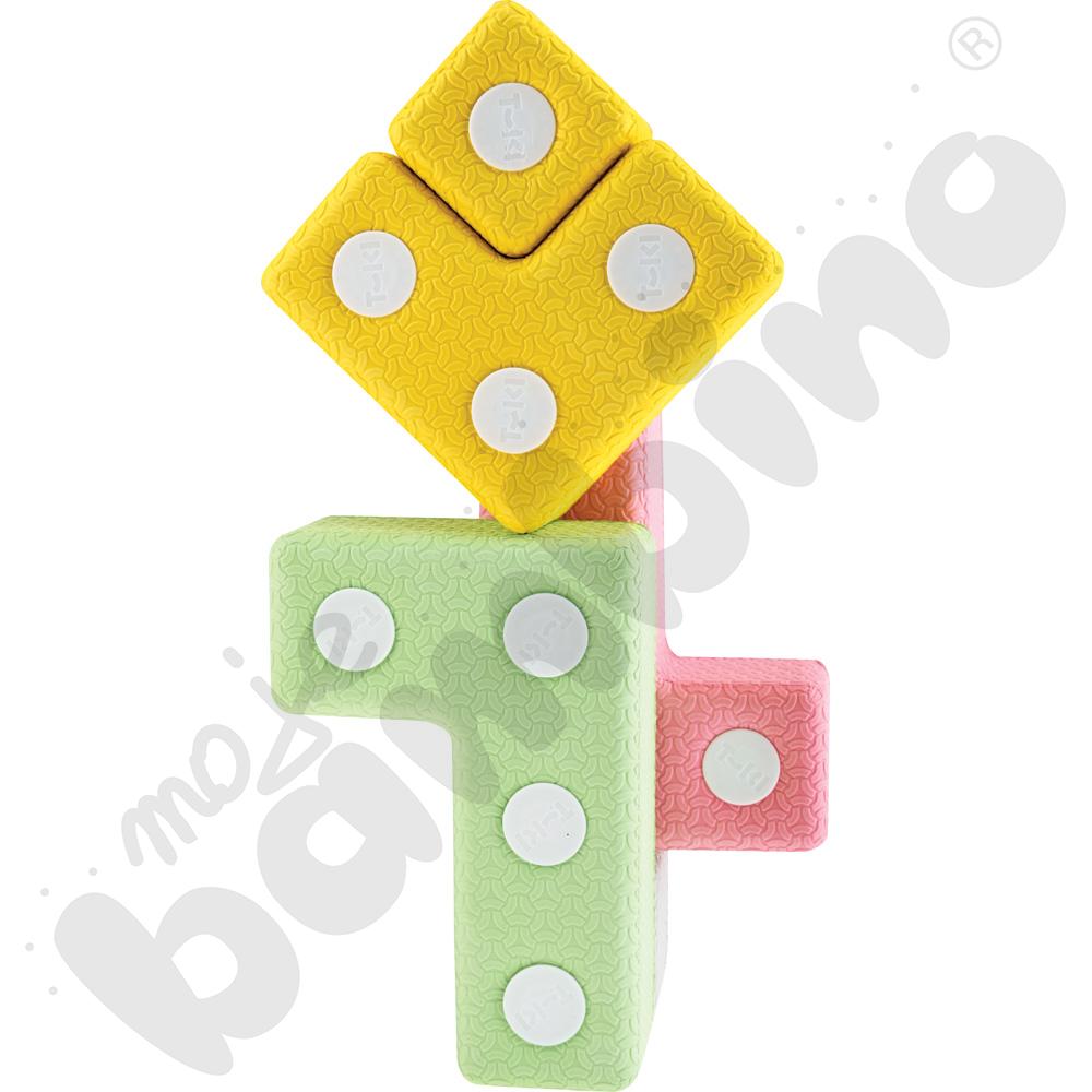 Klocki magnetyczne Tuki mini, 48 elem.