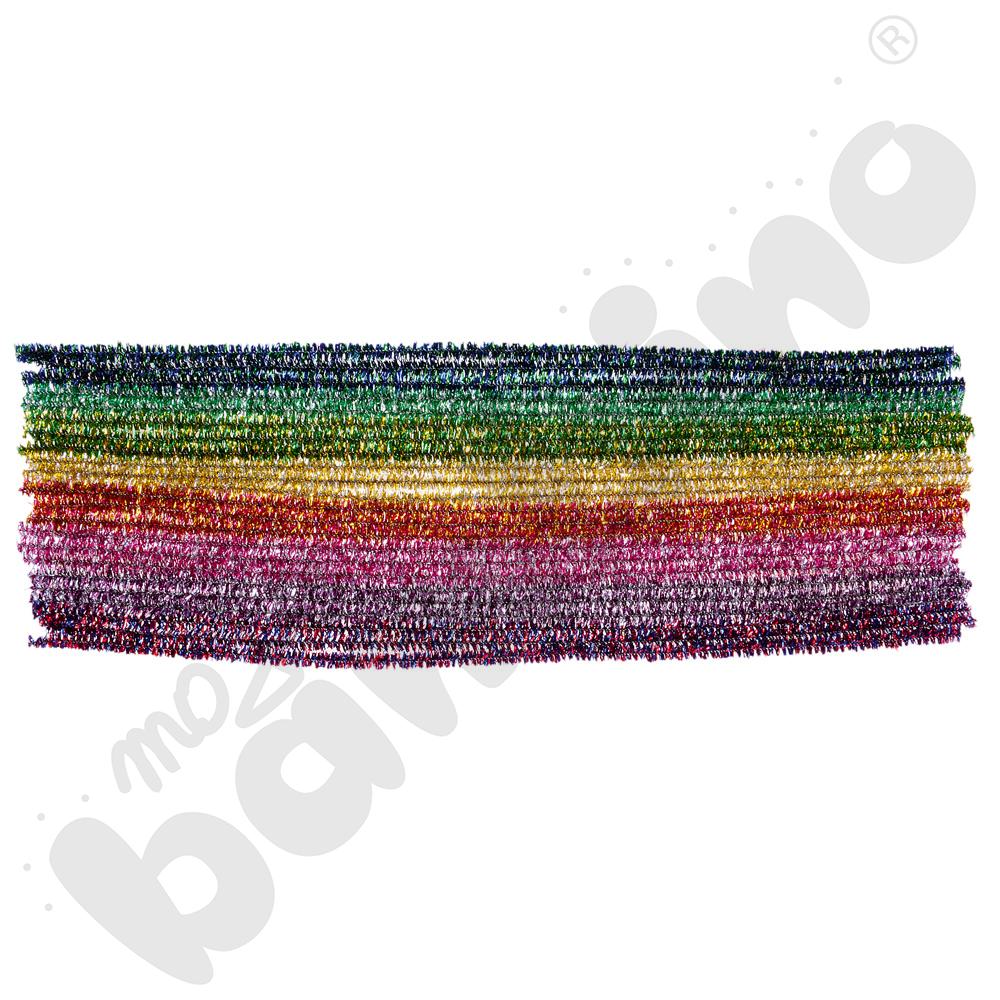 Brokatowe druciki kreatywne mix