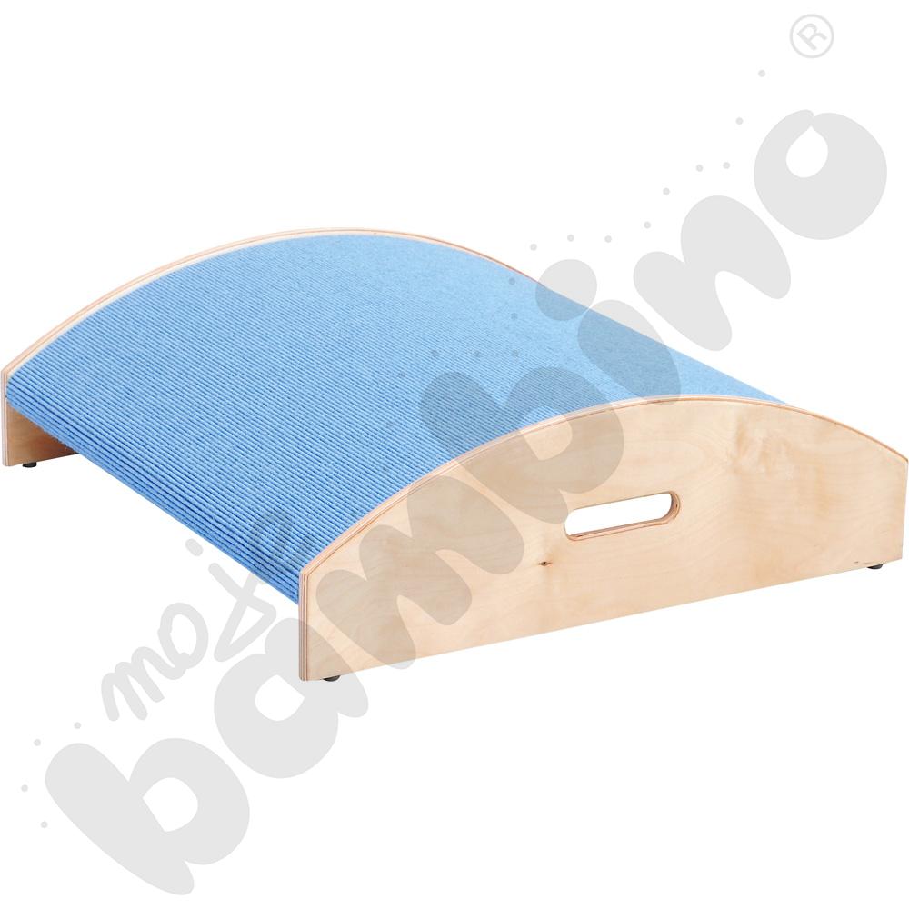 Podest kwadrat wypukły, wys. 10 cm - jasnoniebieski