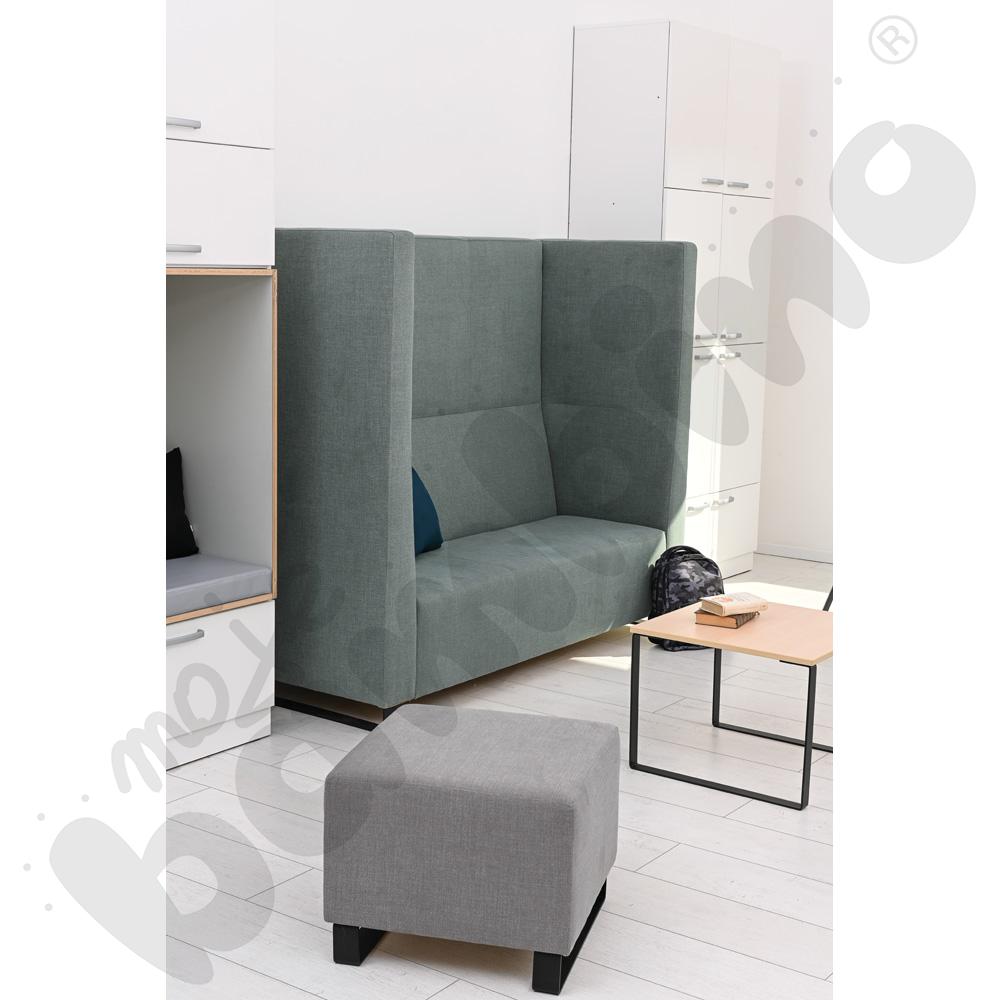 Sofa Universum 3-os. wys. 163 cm, 2 boki wysokie, tkanina KG01