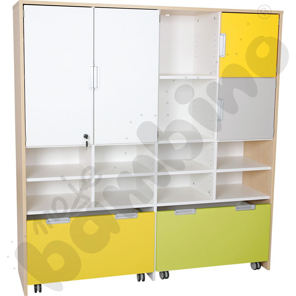Quadro – zestaw 41, 90 st., skrzynia klon jasny 