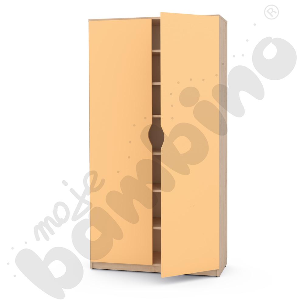 Drzwi wysokie Feria żółte lakierowane