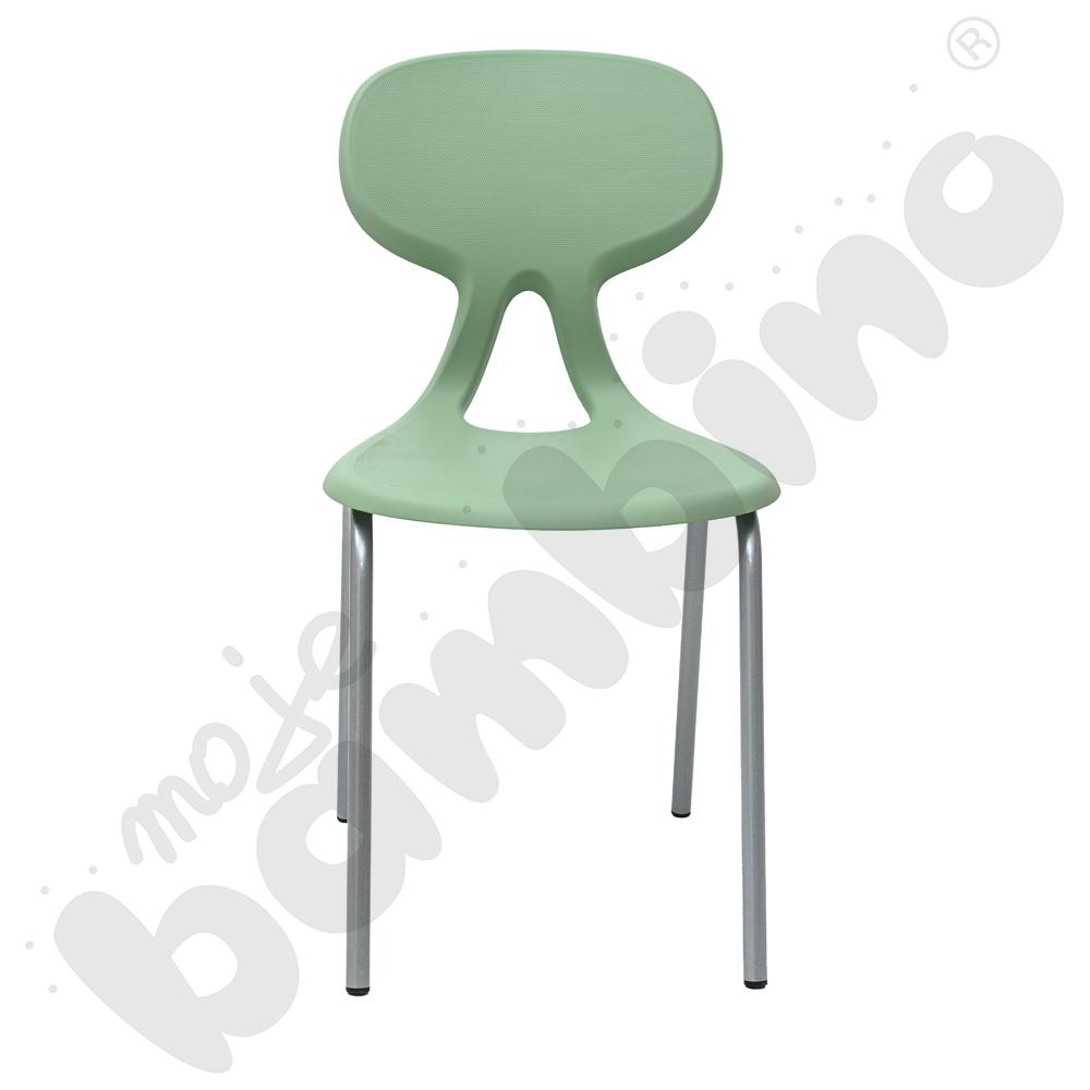 Krzesło Colores rozm. 6 oliwkowe, stelaż aluminium