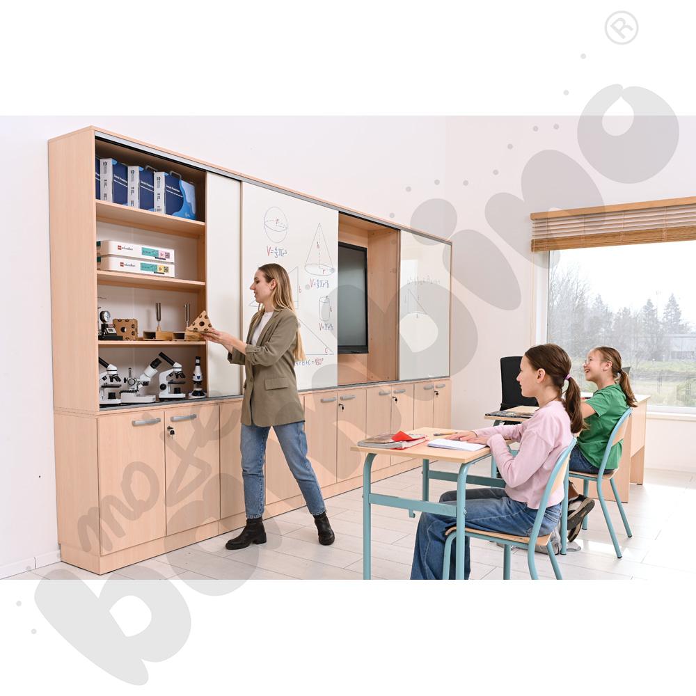 Meblościanka Grande 1 - klon jasny