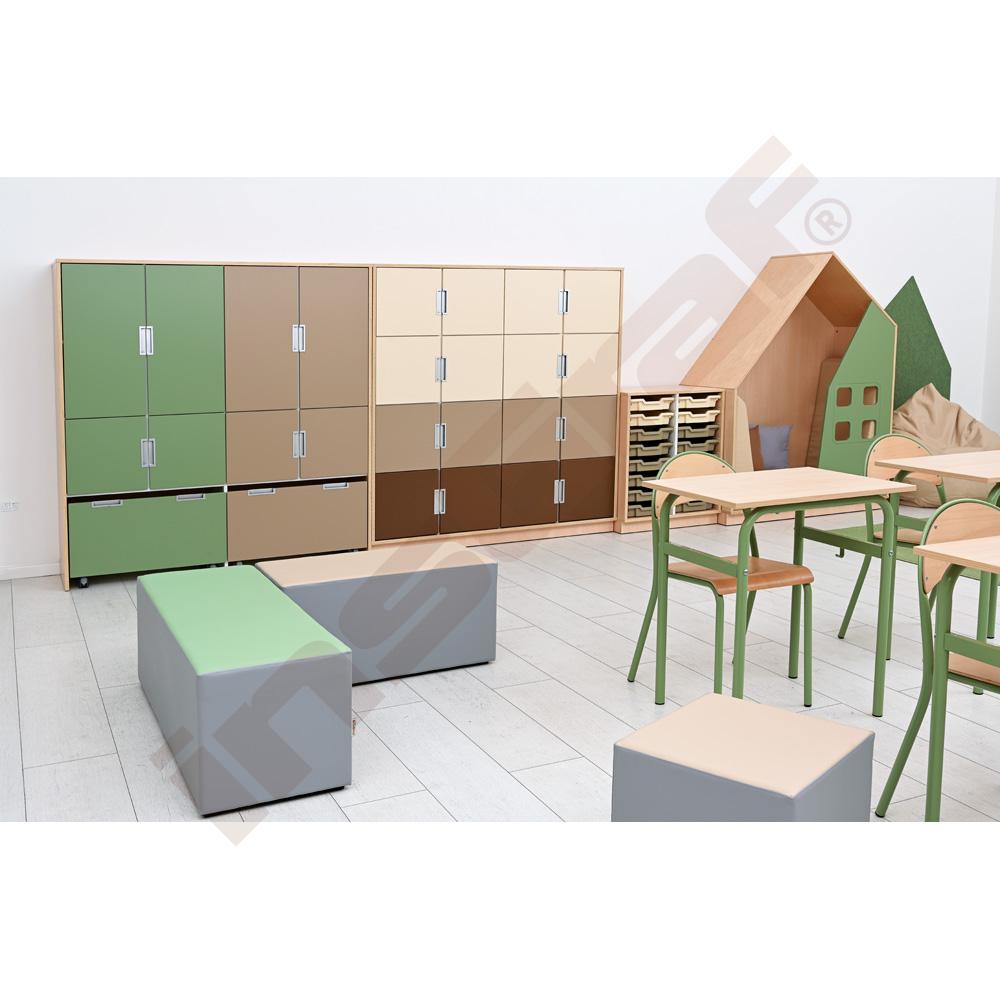 Quadro - velký zásobník - světle hnědý
