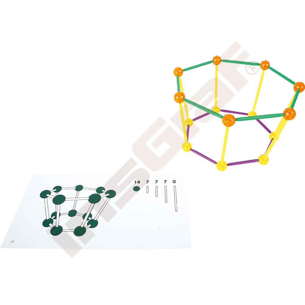Balónky a klacíky ke geometrickým tělesům