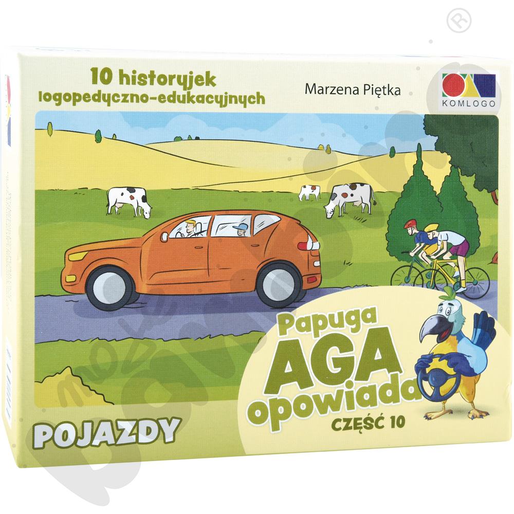 Papuga Aga opowiada - pojazdy