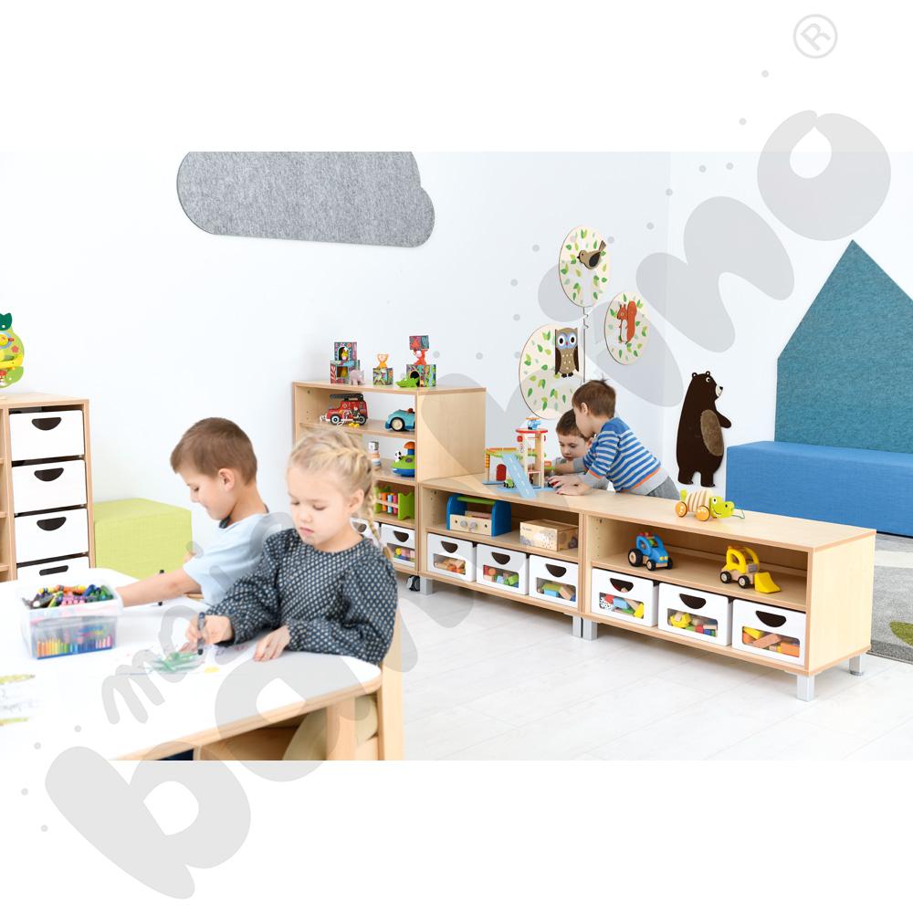 Szafka Flexi M z 1 półką na nóżkach