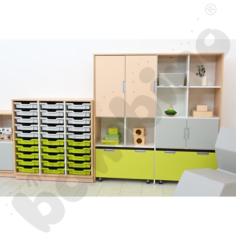 Quadro - regał wielofunkcyjny, klon jasny