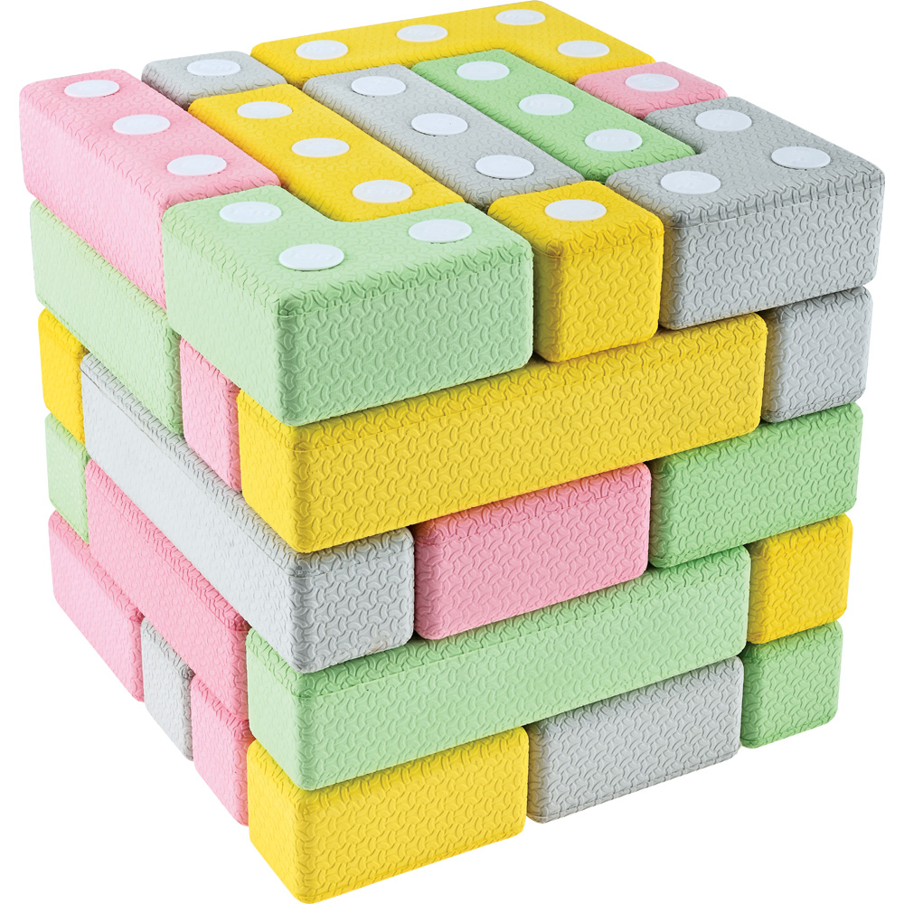 Magnetické kocky Tuki mini, 48 prvkov