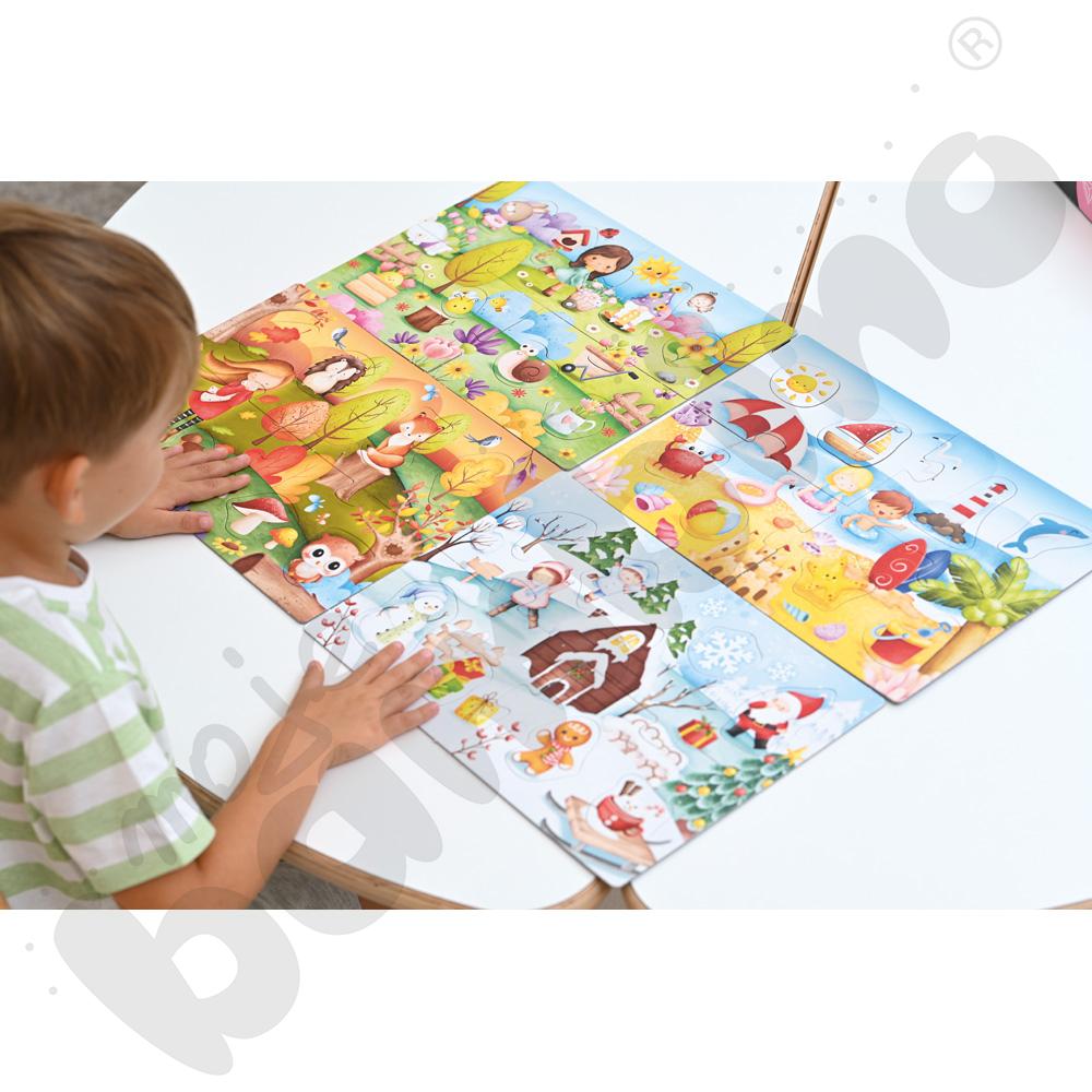Pory roku - puzzle